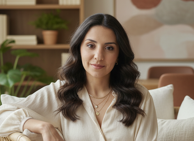 A headshot of Hala Al-Jaber